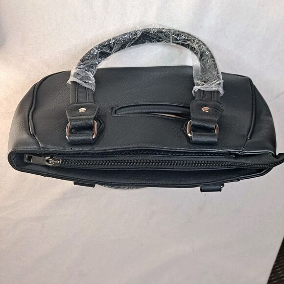 Unbranded Concealed Carry Hobo Bag Skull with Flames Western Goth Studded - Picture 7 of 13